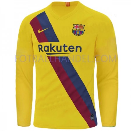 Herre Fotballdrakter FC Barcelona Borte 2019-20 Langermet